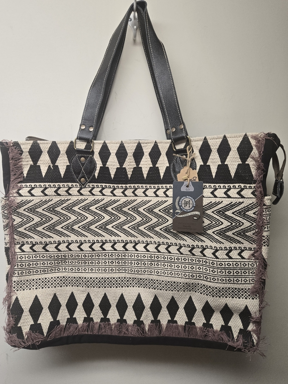NWT Weekender/Tote Bag - Handmade, Canvas